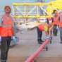 Первая пара вант красного цвета Первая пара вант красного цвета